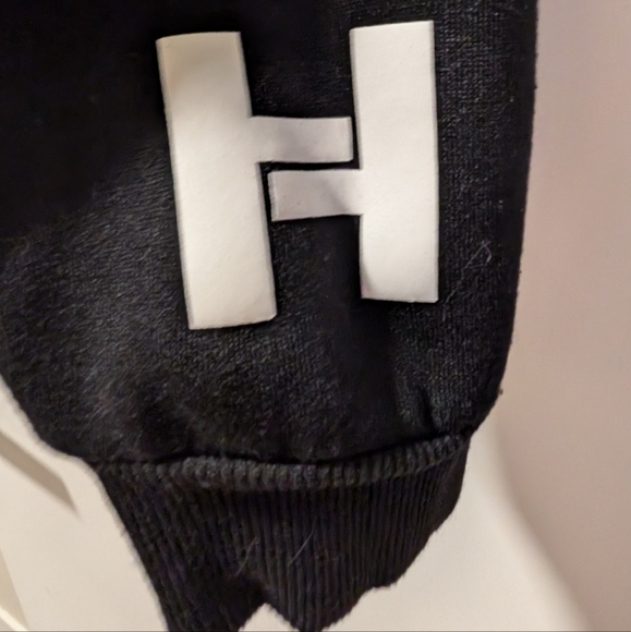 Crop Black Hoodie - Picture 2 of 3